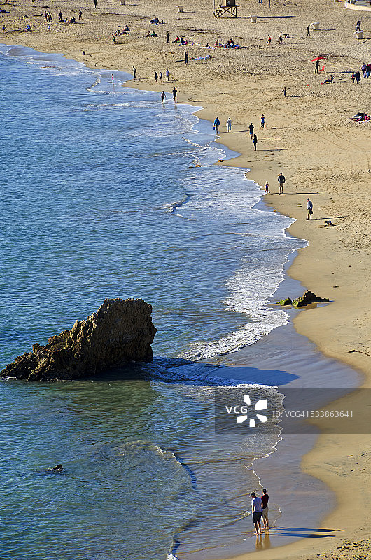 科罗纳德尔玛海滩海岸图片素材