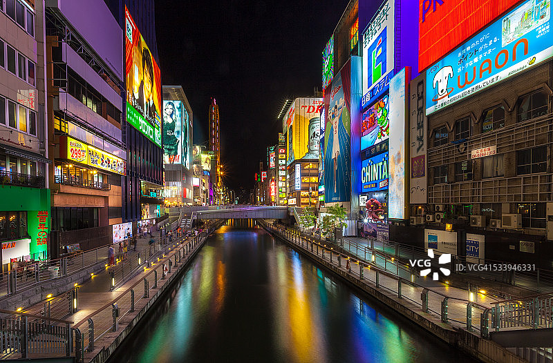 心斋桥主要购物区图片素材