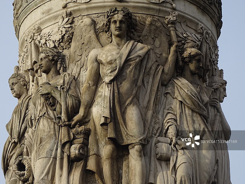 国会大厦柱图片素材