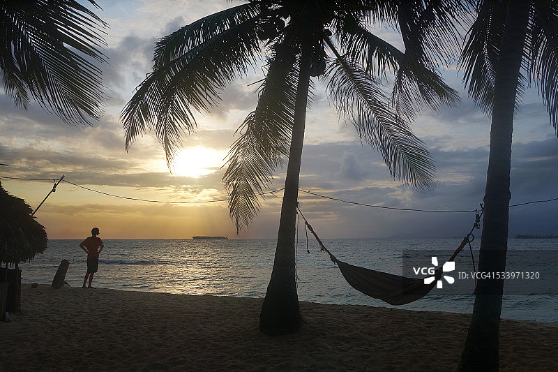 圣布拉斯群岛的日出图片素材