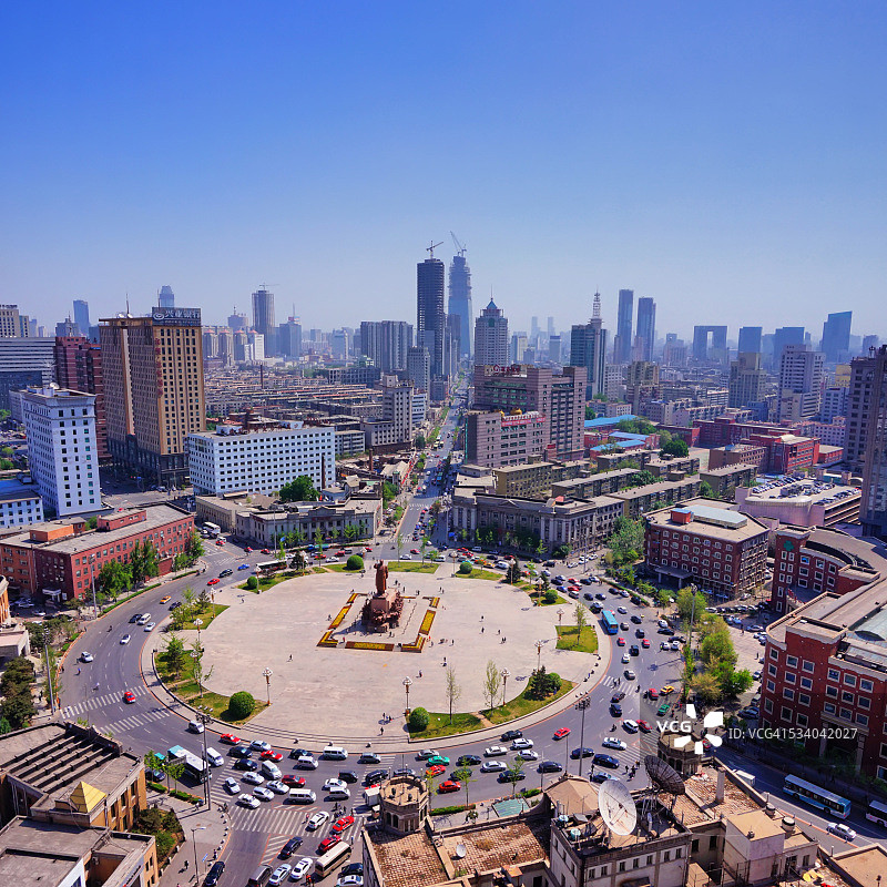 沈阳中山广场图片素材