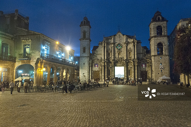 圣克里斯托瓦尔大教堂图片素材