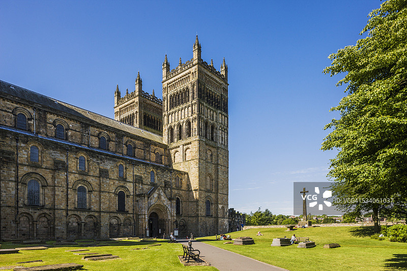 达勒姆大教堂景色图片素材