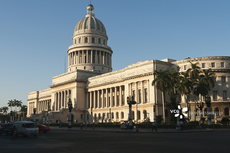 古巴国家 Capitolio 建筑图片素材