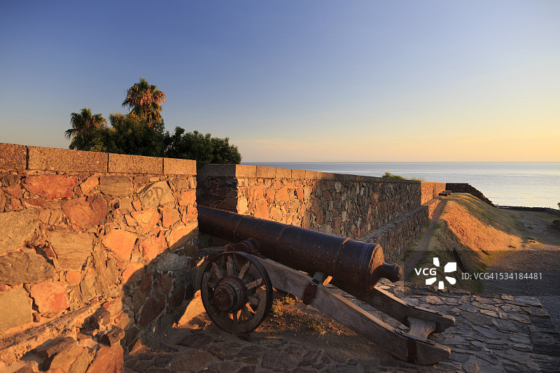 乌拉圭萨卡拉门托殖民地历史中心图片素材