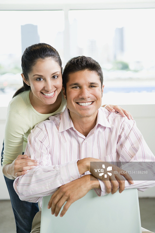 一对夫妇的肖像图片素材