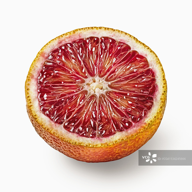 血橙截面特写图片素材