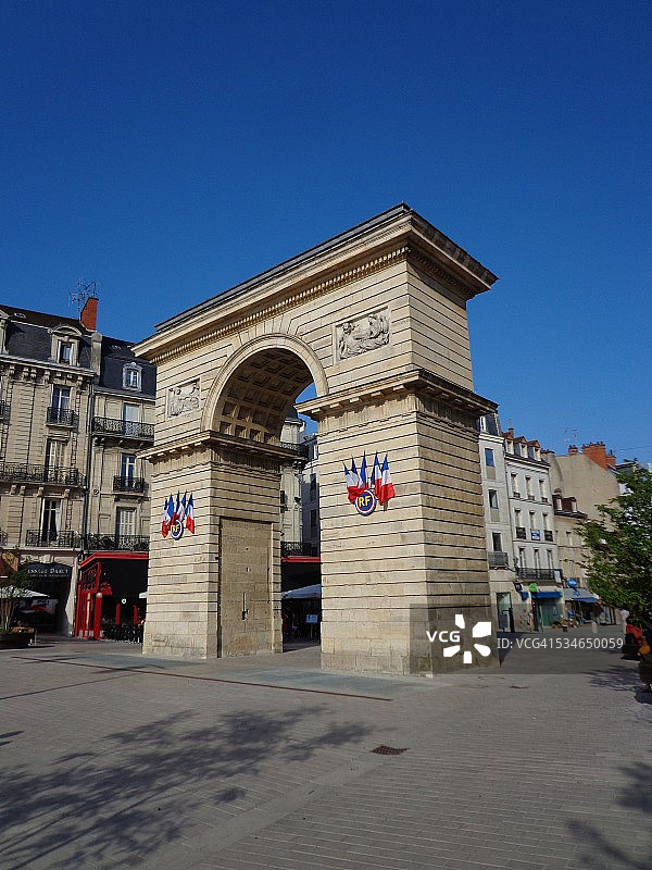 法国第戎纪尧姆门图片素材