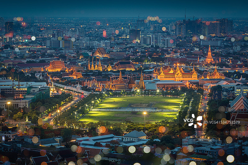 大皇宫和皇家田广场图片素材