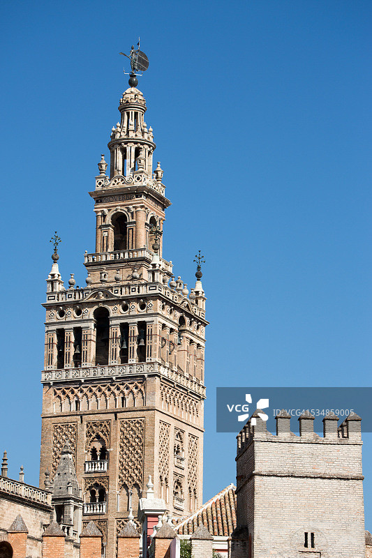 圣玛丽主教座堂的吉拉尔达塔图片素材