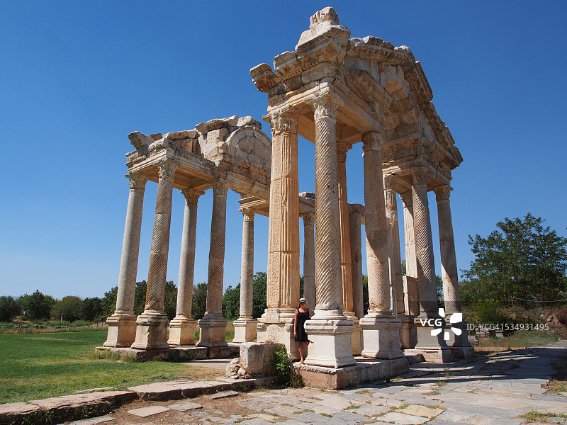 宏伟的门楼图片素材