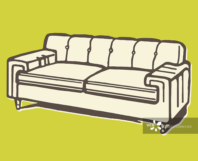 长沙发图片素材