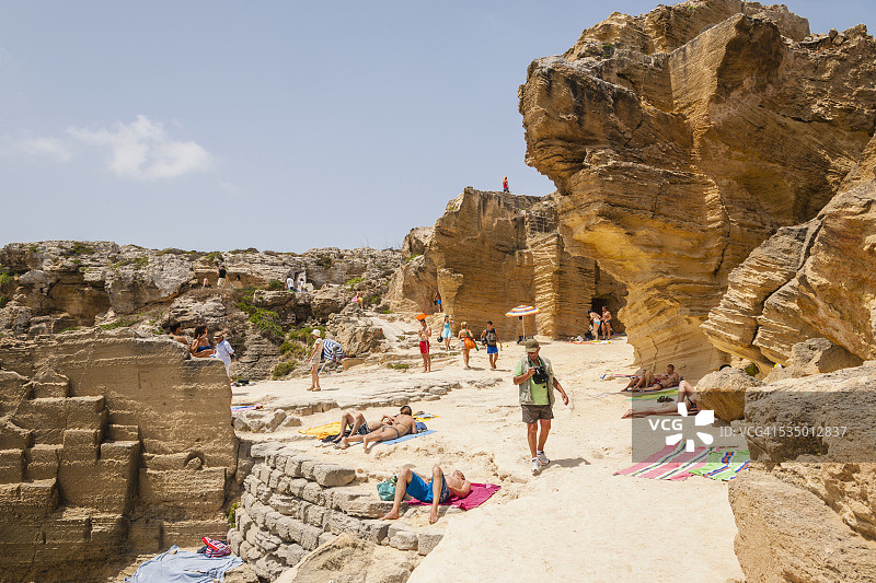 布埃马里诺海滩图片素材