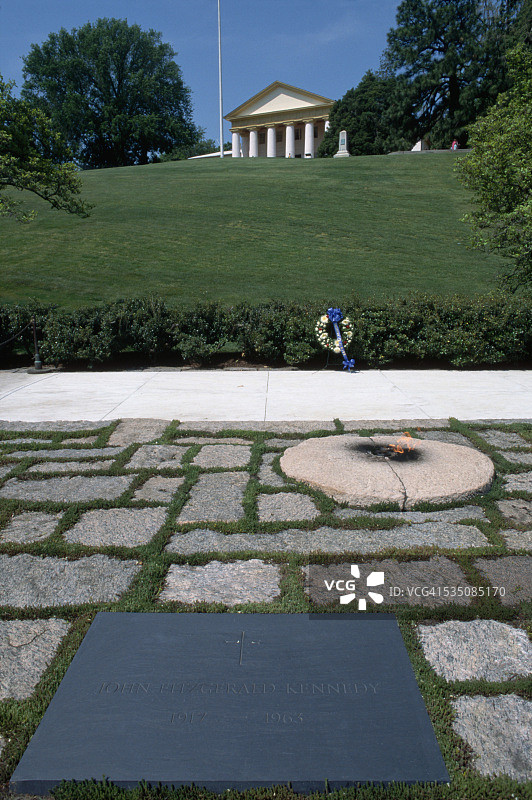 约翰·肯尼迪墓地图片素材