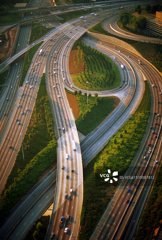 格鲁吉亚高速公路立交图片素材