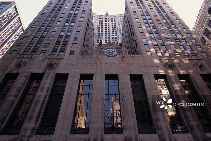 芝加哥商业交易所图片素材