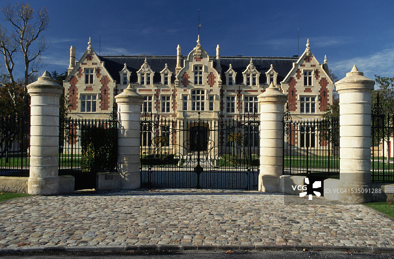 卡 Cantenac-Brown 城堡图片素材