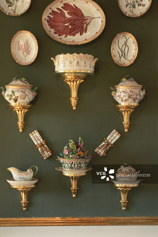 阿马林堡宫展出的中国图片素材