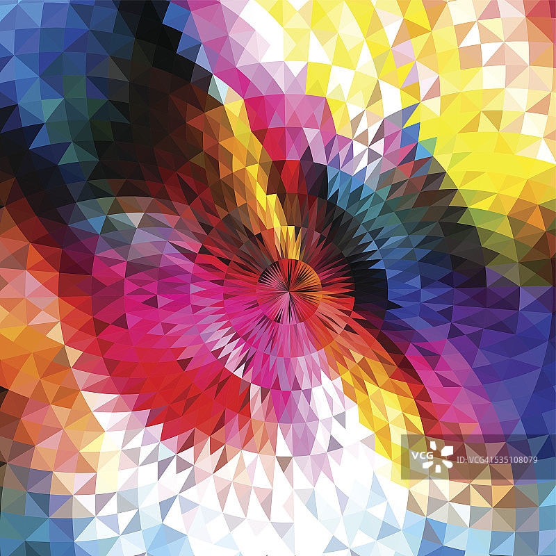 抽象彩色马赛克图案背景图片素材