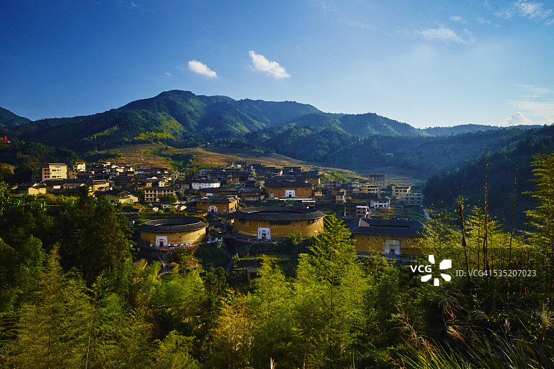 中国福建省初溪村图片素材