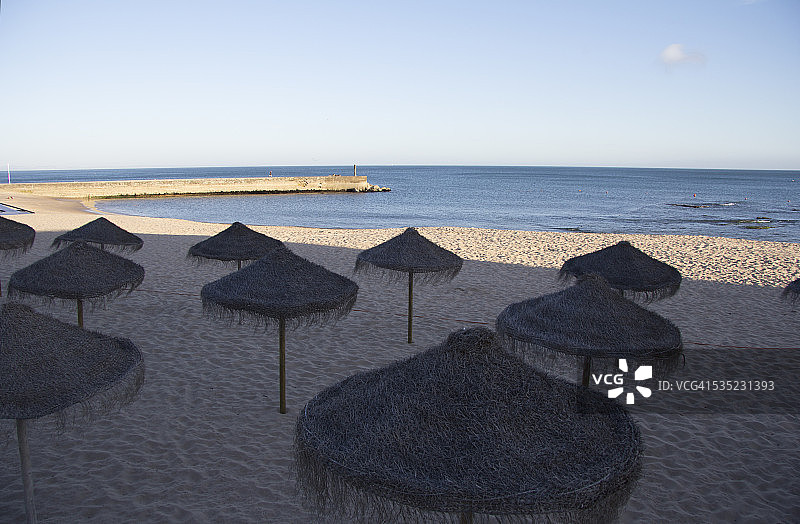 塔马里兹海滩图片素材