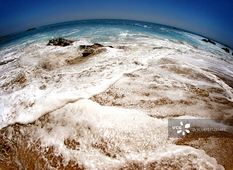 拉古纳海滩的太平洋风光图片素材