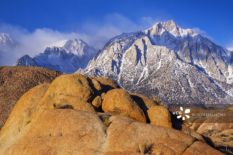 加利福尼亚州阿拉巴马山丘图片素材
