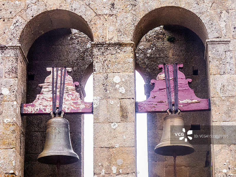 葡萄牙罗德里戈城堡钟楼局部图片素材