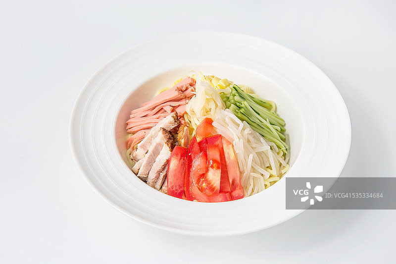 中式凉面图片素材