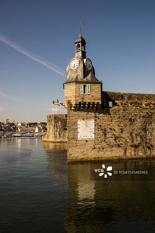 孔卡尔诺封闭城市图片素材