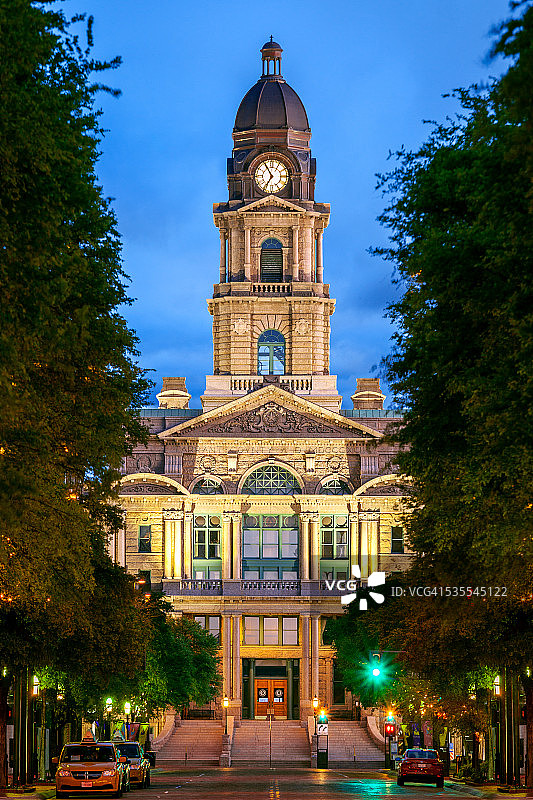 美国德克萨斯州沃斯堡塔兰特县法院图片素材