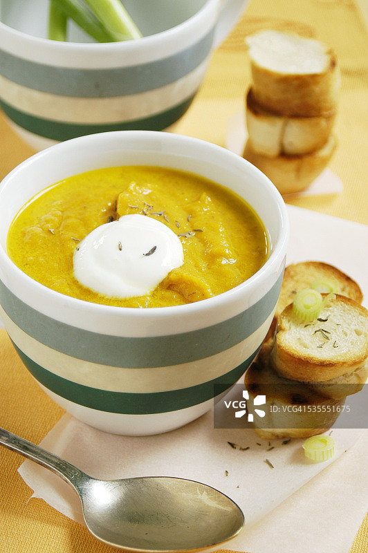 百里香胡萝卜汤图片素材