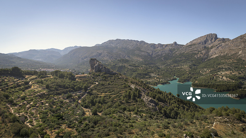 瓜达莱斯特，阿利坎特，西班牙图片素材