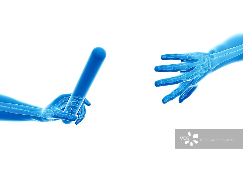 传递接力棒的人手艺术作品图片素材