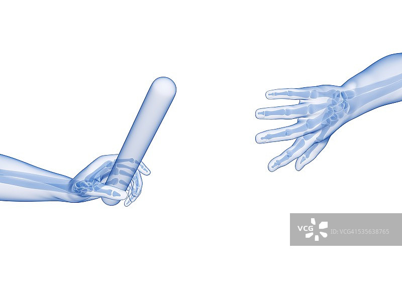 传递接力棒的人手艺术作品图片素材