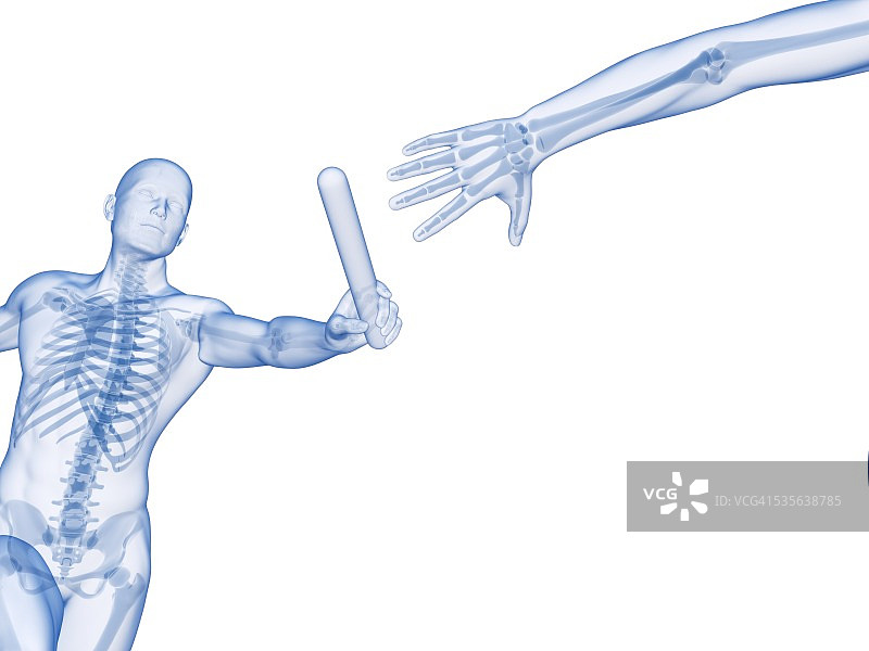 人物传递接力棒艺术作品图片素材