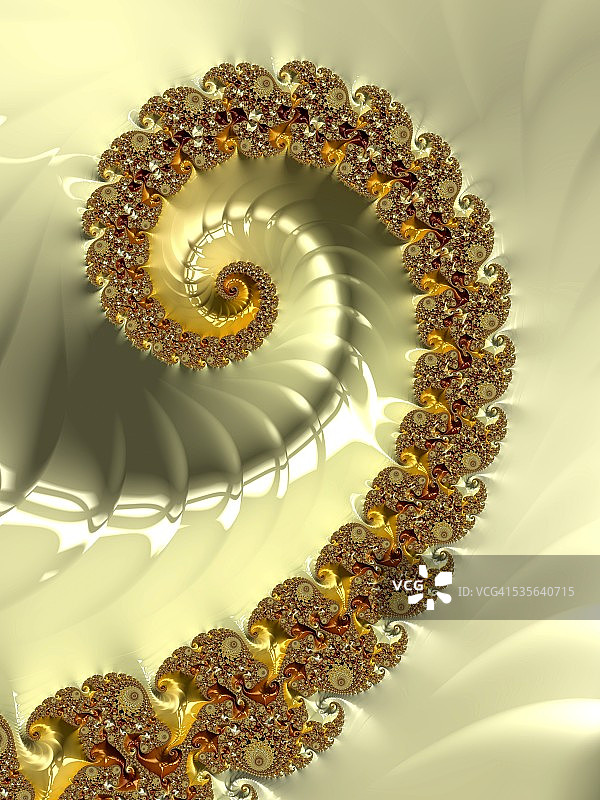 曼德勃罗分形图片素材