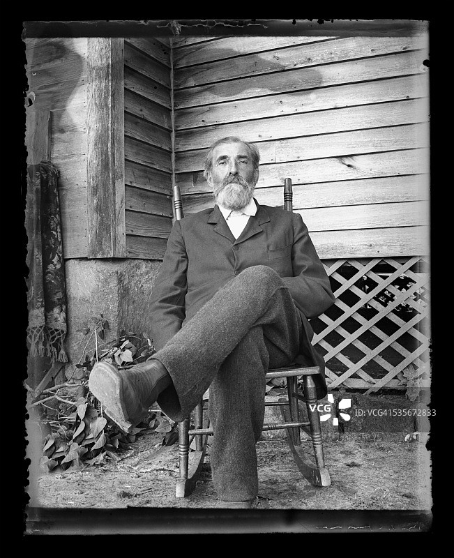 约1890年的美国农民图片素材