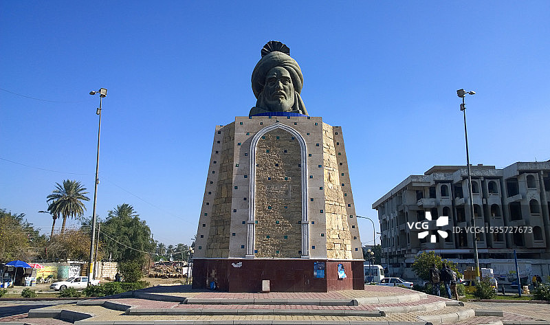阿布·贾法尔·曼苏尔雕像图片素材