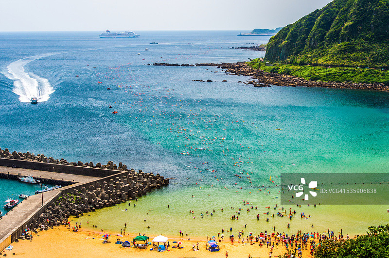 基隆游泳嘉年华图片素材