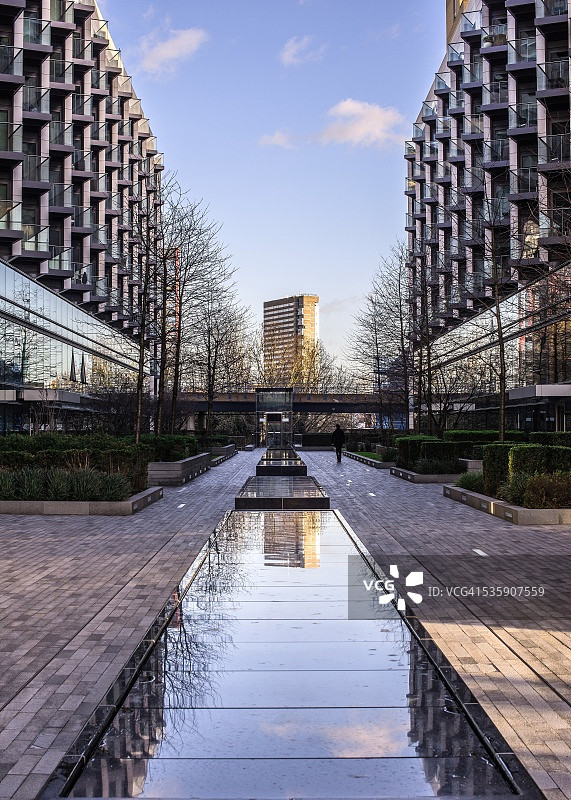 伦敦码头区图片素材