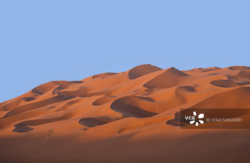 沙丘地貌图片素材