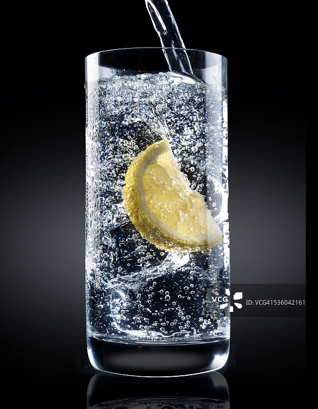 柠檬水杯图片素材