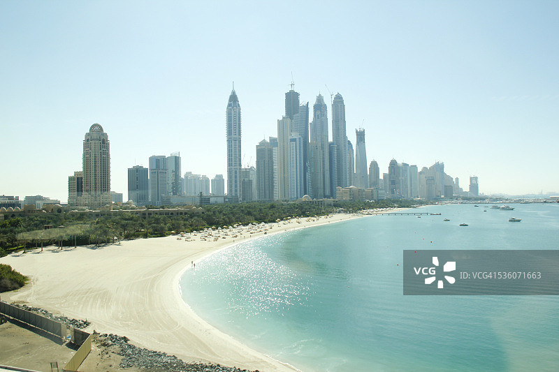 阿拉伯联合酋长国城市和地标图片素材