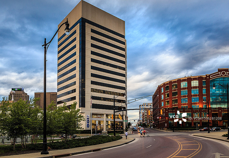 哥伦布市中心图片素材