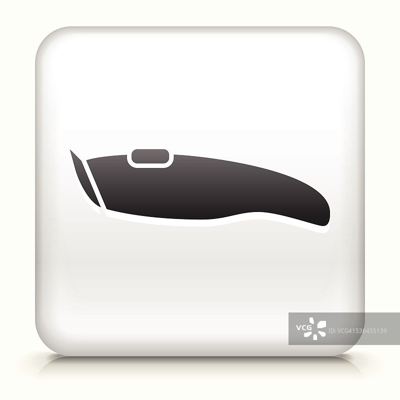 理发推子方形按钮图片素材