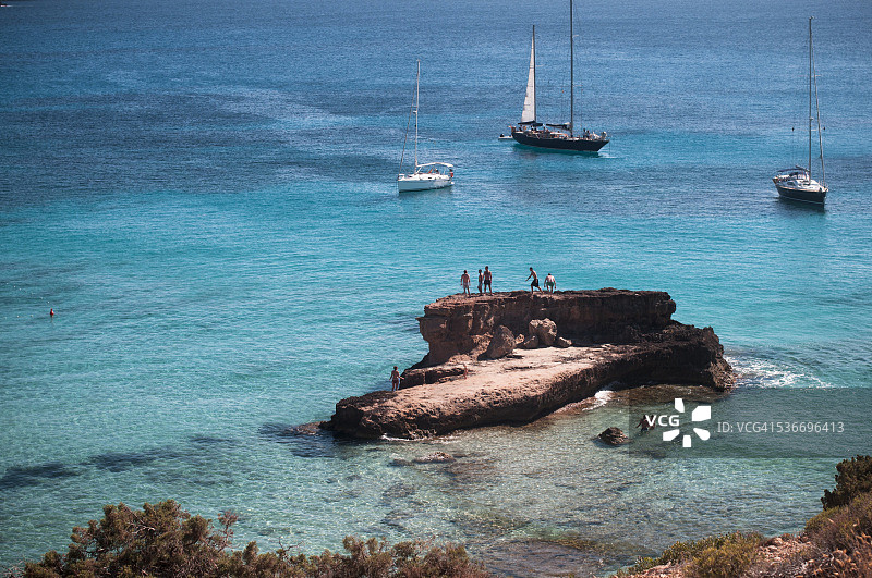 享受伊维萨图片素材