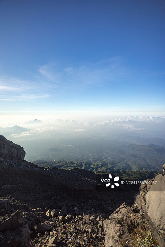 阿贡火山顶峰图片素材