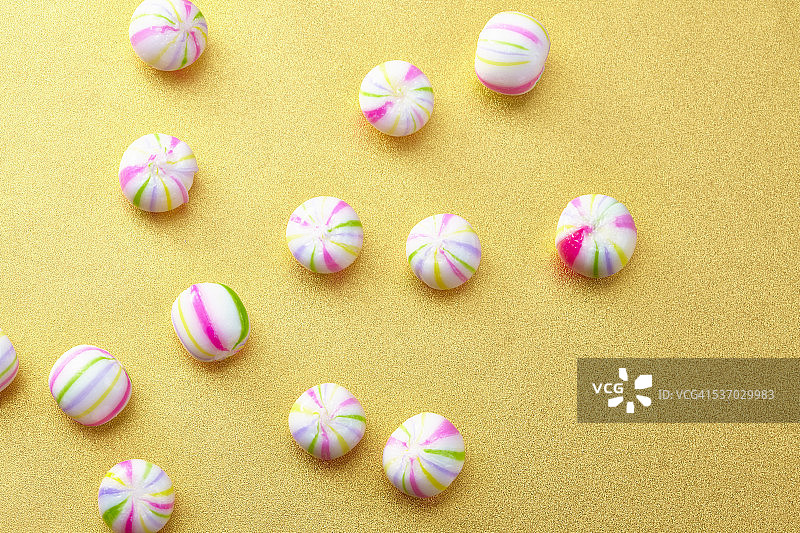 日本传统球形糖果图片素材