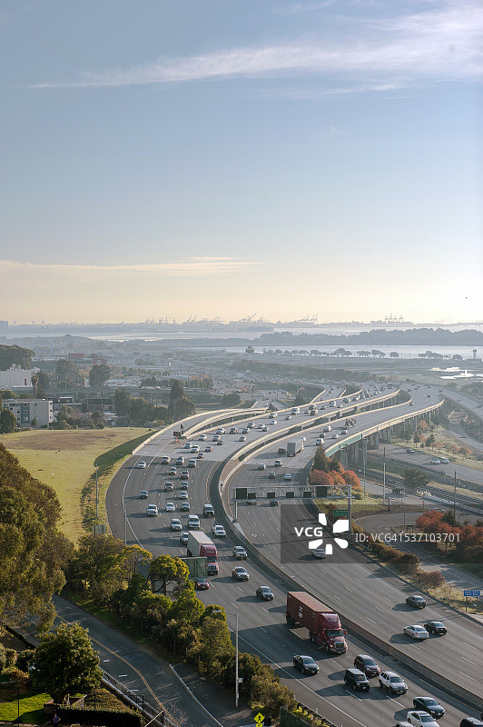 80号州际公路图片素材